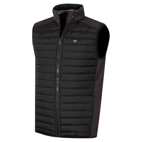 Image of Calvin Klein Mens Hybrid Gilet - Storm/Black - XXL