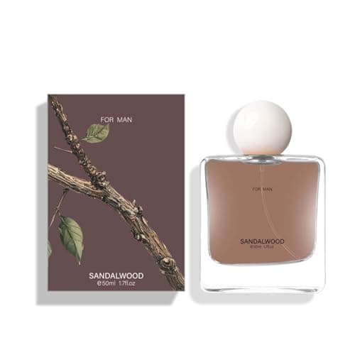 Image of Sandalwood Wood Perfume For Women, Ladies' Perfume, Long-Lasting Fresh & Small, Suitable For Party, Daily Use 50ml (Sandalwood)