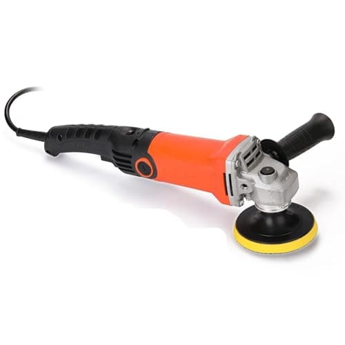 Image of TIEOAXFT 1200W 220 Automotive Polisher Adjustable Speed Car Electric Polisher Waxing Machine Automobile Furniture Polishing Tool(Gold)