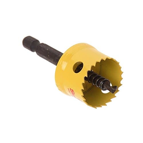 Image of Starrett HSS Bi-Metal Hole Saw - CSC16 Cordless Smooth Cutting Hole Saw For Wood Plastics Steel Various Materials - 16 mm