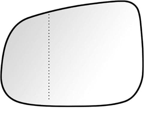 Image of LT2CP Heated Wing Mirror Glass Left Passenger Side for Volvo V40, V70, S40 II, V50, S80 II, C70 II, V70 III, S60 II, V60, C30 Clip-On Replacement