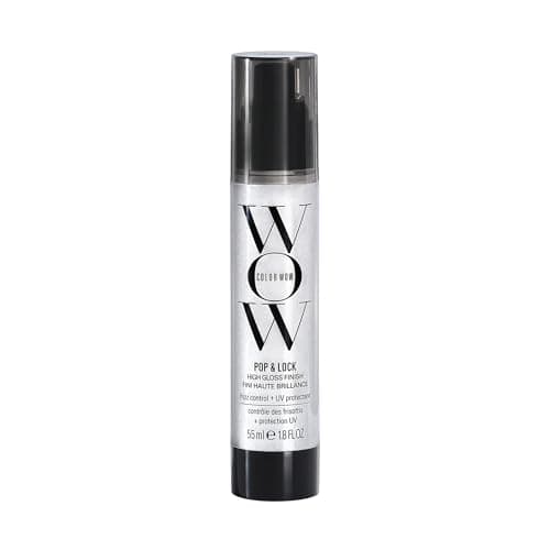 Image of COLOR WOW Pop & Lock Anti-Frizz Hair Serum: Prevent Colour Fade, Temporarily Seal Split Ends, and Add Gloss - Get Silky, Shiny Hair!