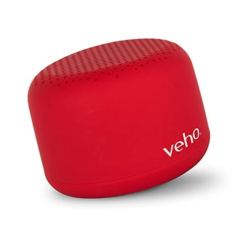 Image of Veho M3 Bluetooth Wireless Speaker | Portable | V5.0 Bluetooth | Travel Speaker | 3.5mm Wired Connectivity | Red | (VSS-503-M3-R)