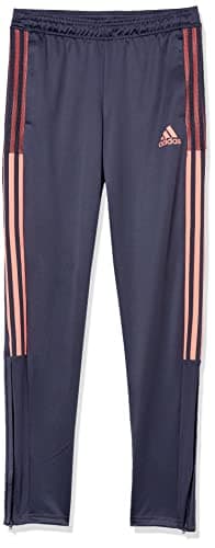 Image of adidas girls Tiro Track Pants Pants (pack of 1), Shadow Navy/Acid Red, XXS