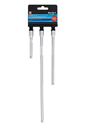 Image of Blue Spot Tools 02074 1/4-inch Extension Bar Set (3 Pieces)