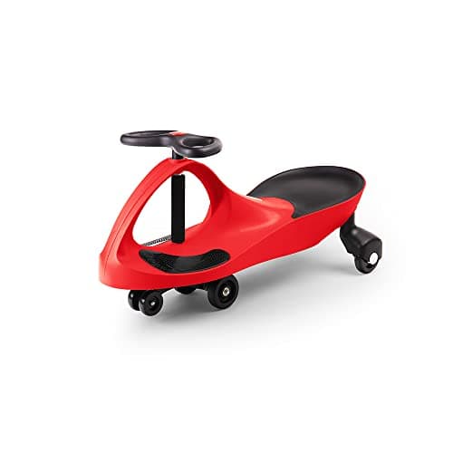 Image of Didicar Fiery Red Ride On Wiggle Car | Sit On Scooter for Kids | Balance Toy Cars with Seat & Steering Wheel | Toddler Gifts for 3+ Year Old Boys & Girls | Vehicles for Indoor & Outdoor Play