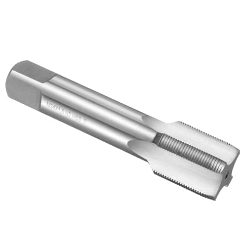 Image of uxcell Hand Plug Tap M34 x 1.5 H2 Metric Thread Plug Style Taps Straight Flute Screw Tapping Threading Tool High Speed Steel HSS6542