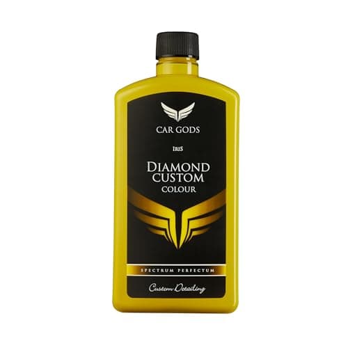 Image of Car Gods Iris Custom Color Yellow 3-in-1 Polish Wax Colour Restorer & Scratch Remover 500ml - 16 Colours Available