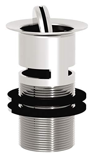 Image of Bristan W BASIN12 C Round Fliptop Basin Waste Slotted C, Chrome