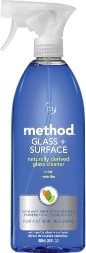 Image of Method Glass Cleaner Spray, Mint, 28 Ounce