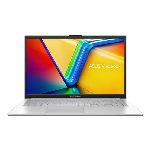Image of ASUS Vivobook Go 15 Laptop AMD Ryzen 3 7320U 8GB LPDDR5 RAM 128GB SSD 15.6" Full HD IPS Display Windows 11 Home S WiFi 6E Cool Silver Lightweight Everyday Laptop - E1504FA-90NB0ZR1-M04CV0