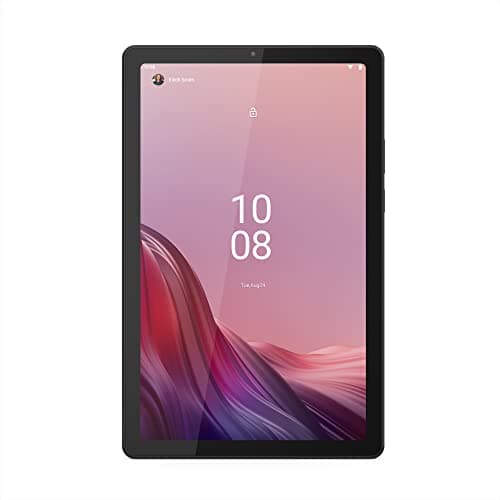 Image of Lenovo Tab M9 Android tablet | 9-inch HD | 64GB | Clear Case + Film | WiFi | 4GB RAM | Arctic Grey | Designed for portable entertainment