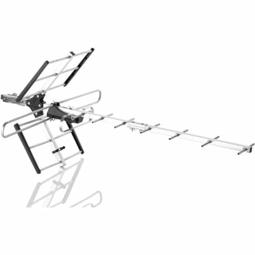 Image of One For All SV 9357 Outdoor Mono TV Antenna - TV Antenna (DAB, DAB+, DVB-T, DVB-T2, 420 mm, 870 mm, 737 mm)
