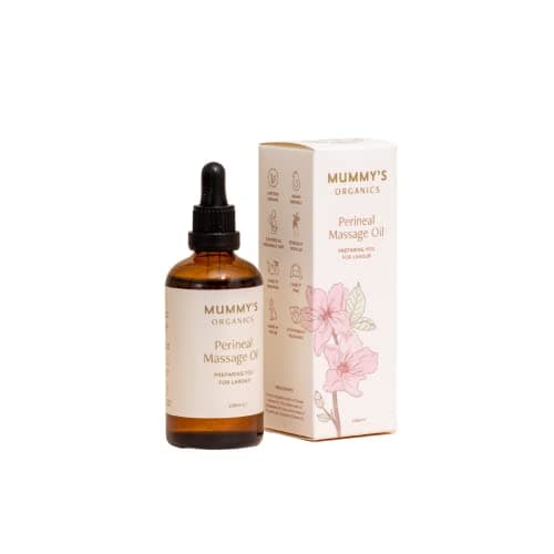 Image of Organic Perineal Massage Oil | Almond & Rosehip Oil | Pregnancy & Maternity Care | Prevents Tears | Award-Winning | Made by Midwives | Labour Essentials | Mummy's Organics | 100ml