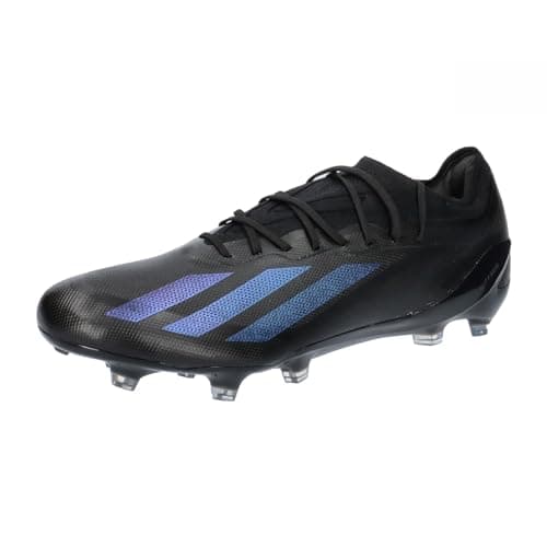 Image of adidas X Crazyfast.1 Fg, Football Shoes (Firm Ground) Unisex-Adult, Core Black/Core Black/Core Black, 40 2/3 EU, Core Black Core Black, 7 UK
