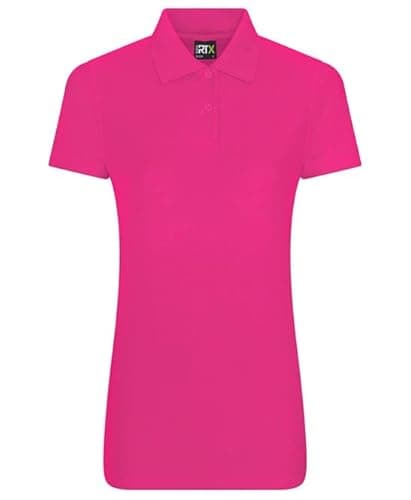 Image of PRORTX RX01F Ladies Pique Polo Shirt - Fuchsia - XS