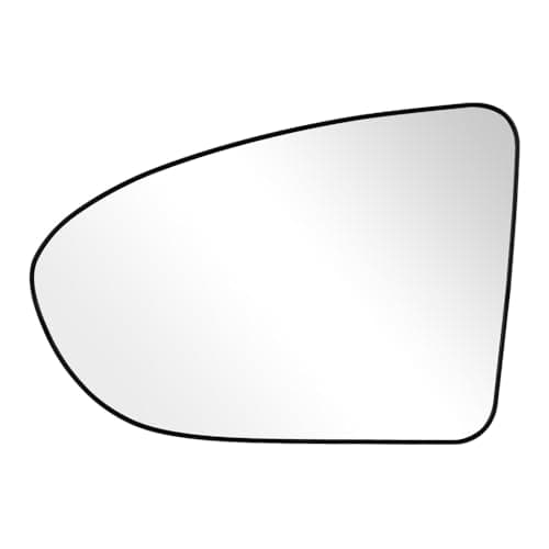 Image of SENZEAL Wing Mirror Glass Heated Left Passenger Side for Nissan Qashqai J10 2006 2007 2008 2009 2010 2011 2012 2013 96302BR72A 96301BR72A (Left)