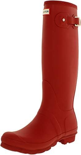 Image of Hunter Women's Original Tall Wellington Boots - Red - 6