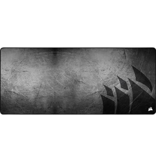 Image of Corsair MM350 PRO Premium Spill-Proof, Stain-Resistant Cloth Gaming Mouse Pad (93 x 40 cm Surface, Micro-Weave Fabric, 4 mm Thick Plush Rubber, Durable Anti-Fray Edges) Extended XL, Black/Grey