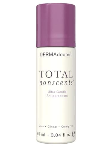 Image of DERMAdoctor Total Nonscents Ultra-Gentle Fragrance-Free Antiperspirant Roll-On for Sensitive Skin, Long-Lasting Odour Control, No Residue – 90 ml