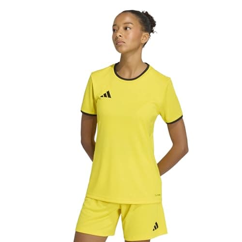 Image of adidas Women's Entrada26 Jersey, Team Yellow/Black, S