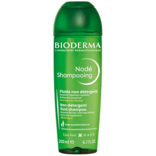 Image of Bioderma Nodé Fluid Shampoo - Non-Detergent Shampoo to Cleanse, Respect & Protect Sensitive Scalps, Restores Hair's Shine & Radiance, 200ml