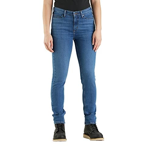 Image of Carhartt Women's Rugged Flex Tapered Jeans, Laurel., 14