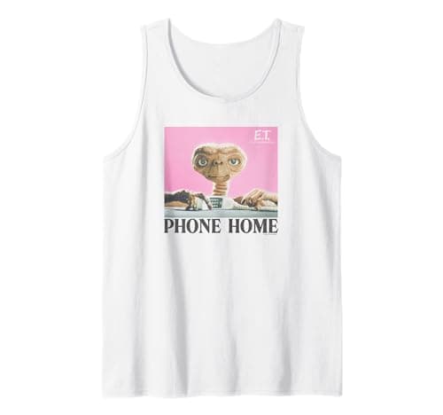 Image of E.T. Phone Home Movie Poster Box View Tank Top