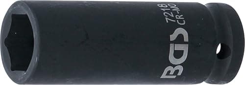 Image of BGS 7218 | Impact Socket Hexagon, deep | 12.5 mm (1/2") Drive | 18 mm