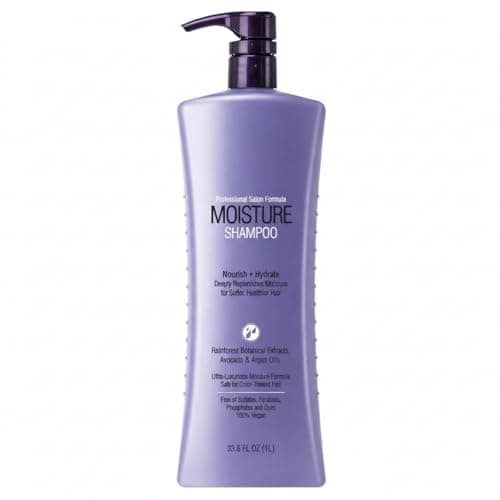 Image of Moisture Shampoo 1L Hydrating Hair Shampoo for Dry, Damaged & Frizzy Hair, Strengthens, Nourishes & Adds Shine