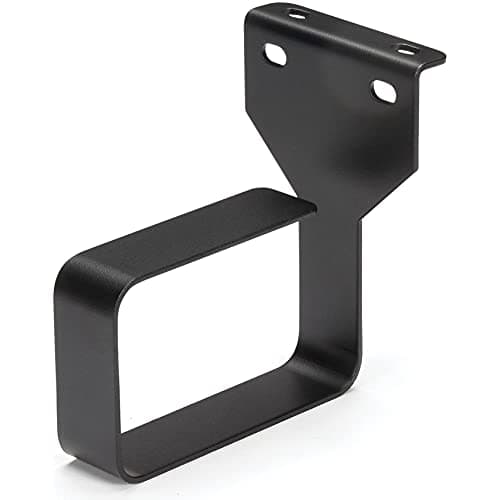 Image of StarTech.com 2.4 x 3.9in Vertical Cable Management D Ring - 1.5U Metal D-Ring Hooks - Wire Organizer for 2 or 4-Post Network/Server Racks (CMHOOKMW) , Black