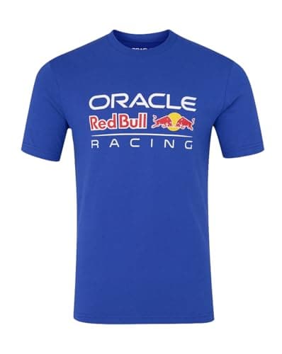 Image of Red Bull Racing F1 Team, Official Castore 2026 Merchandise, RBR Team Logo Graphic, Racing Blue (UK, Alpha, L, Regular, Regular)