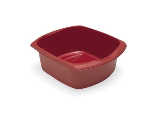 Image of Addis Red Rectangular Washing Up Bowl