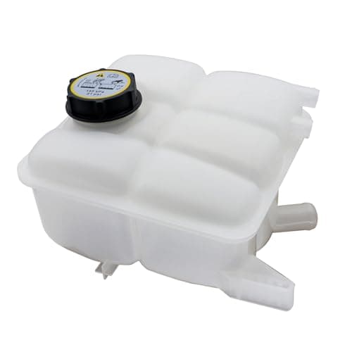 Image of Radiator Coolant Expansion Tank with Cap for Ford Focus C-Max Kuga Escape Tourneo 1717053 8V618K218AE