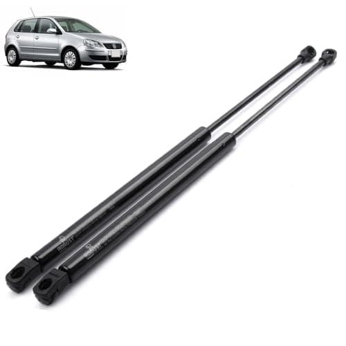 Image of ROBUST 2 Pcs Rear Boot Gas Tailgate Support Struts 400 (N) 500 mm for Volkswagen Polo 6Q6827550C 2001-2009