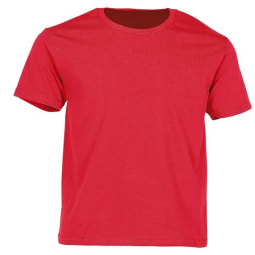 Image of Fruit of the Loom Childrens/Kids Unisex 65/35 Pique Polo Shirt (5-6) (Red)
