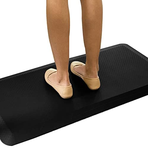 Image of FLEXISPOT Standing Desk Anti-Fatigue Mat Comfort Kitchen Floor Mat Flat Kitchen mats Black