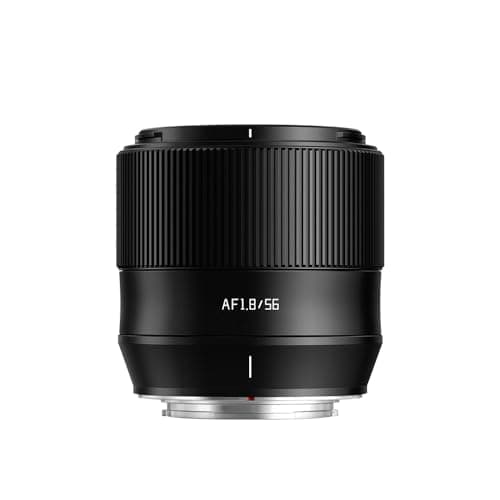 Image of TTArtisan 56mm F1.8 Metal Bodied Auto Focus AF Lens Compatible with Sony E Mount - Black