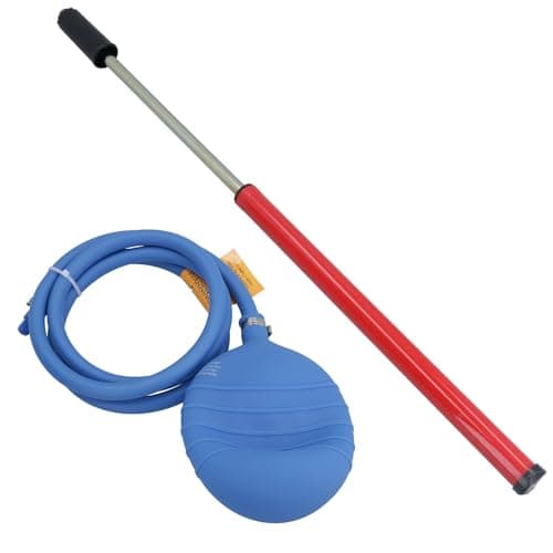 Image of PVC Sealing Inflatable Test Air Bag 4" (100mm) Drain Pipe Bung & Hand Pump