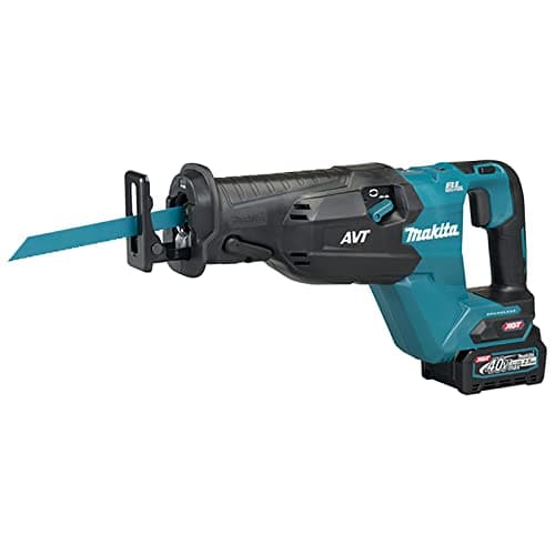 Image of Makita JR002GD201 40V Max Li-ion XGT Brushless Reciprocating Saw Complete with 2 x 2.5 Ah Batteries and Charger Supplied in a Carry Case