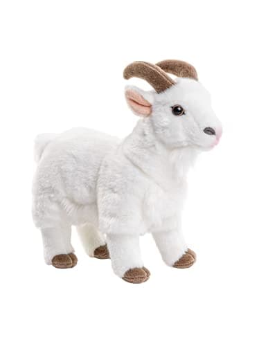 Image of Uni-Toys - Mountain Goat White - 29 cm (Length) - Plush Goat - Plush Toy, Cuddly Toy