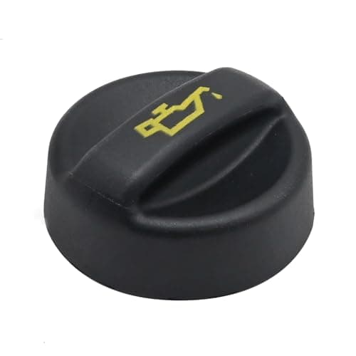 Image of Ollanoos 9670015080 Engine Oil Filler Cap Replacement for Peugeot 1007 1.4 HDI 107 1.4 HDI 06 1.4 HDI 207 1.6 HDI 207 CC 1.6 HDI Replace 1180S5 9674157180