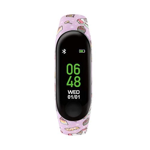 Image of Tikkers Pink Unicorn Silicone Strap Fitness Tracker Watch TKS01-0004