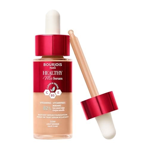 Image of Bourjois Healthy Mix Clean & Vegan Serum Foundation 56W Light Bronze