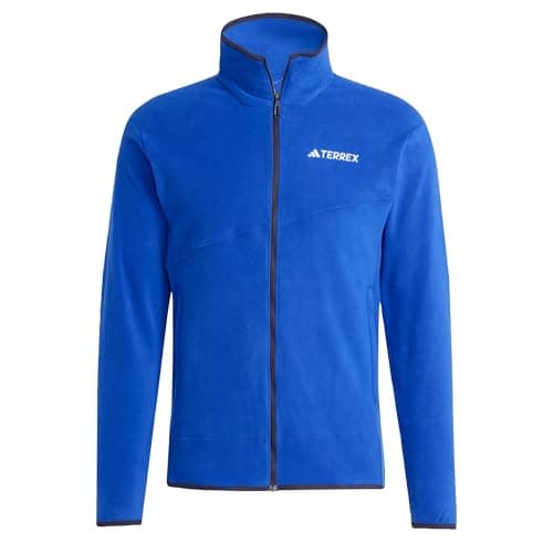 Image of adidas Men's Terrex Multi Full Zip Fleece Jacket, Semi Lucid Blue, XL