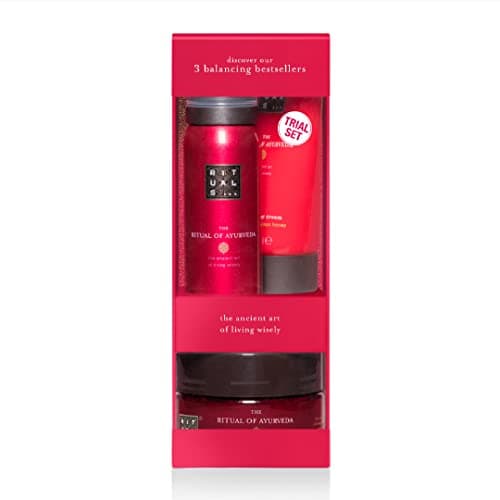 Image of RITUALS Gift Set For Women from The Ritual of Ayurveda, Trial Set - With Indian Rose & Sweet Almond Oil - Soothing & Nourishing Properties
