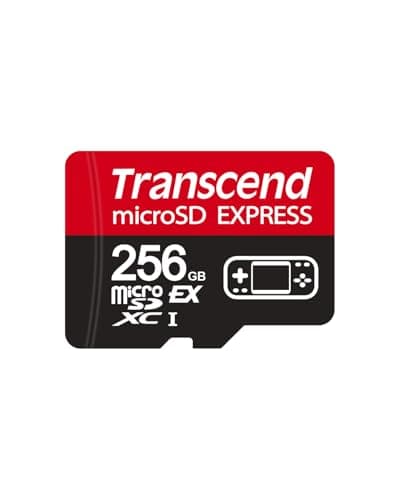 Image of Transcend USD710S 256GB microSD Express Card, Speed up to 900/750 MB/s for Nintendo Switch 2, UHS-I U3 V30 A1 TS256GUSD710S