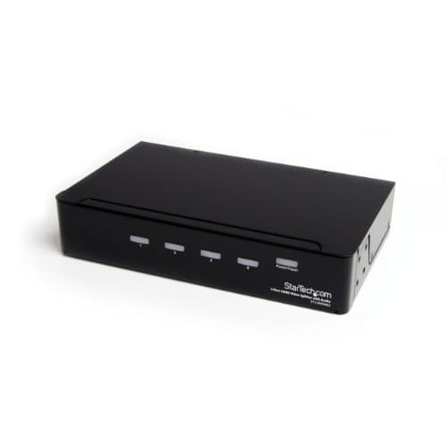 Image of StarTech.com HDMI Splitter 1 In 4 Out - 1080p - 4 Port -Mounting Brackets - 1.3 Audio - HDMI Multi Port - HDMI Audio Splitter (ST124HDMI2)