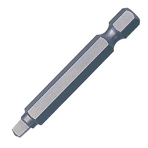 Image of Trend Snappy 3-Piece No 1 Robertson Square Drive Screwdriver Bit Set, 50mm Long, Direct Fit to Quick Chucks, Centrotec Compatible, SNAP/SQ/1