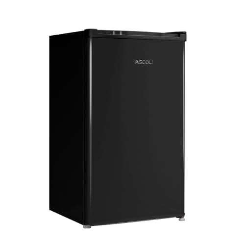 Image of ASCOLI 85L Under Counter Fridge, Freestanding Larder, Direct Cooling, Reversible Door, Defrost, Adjustable Temperature Control, LED Light